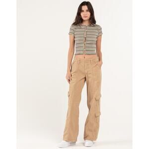 Women's BDG Urban Outfitters Y2K Cargo Khaki Corduroy cargo pants. Size XS